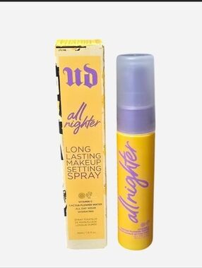 Urban Decay All Nighter Long-Lasting Makeup Setting Spray - Yellow & Purple